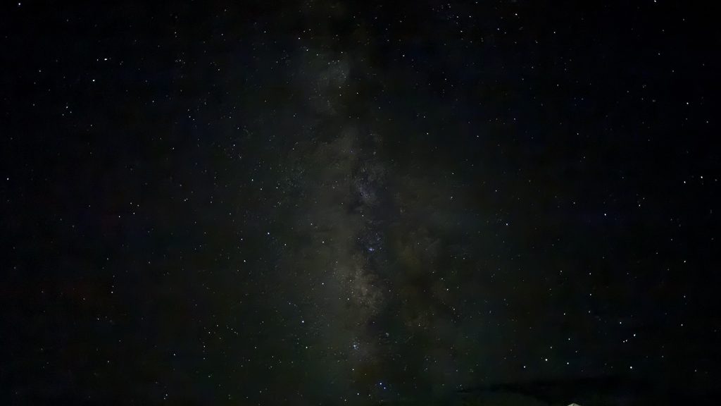 Clear Milky Way visible at Chandratal night sky