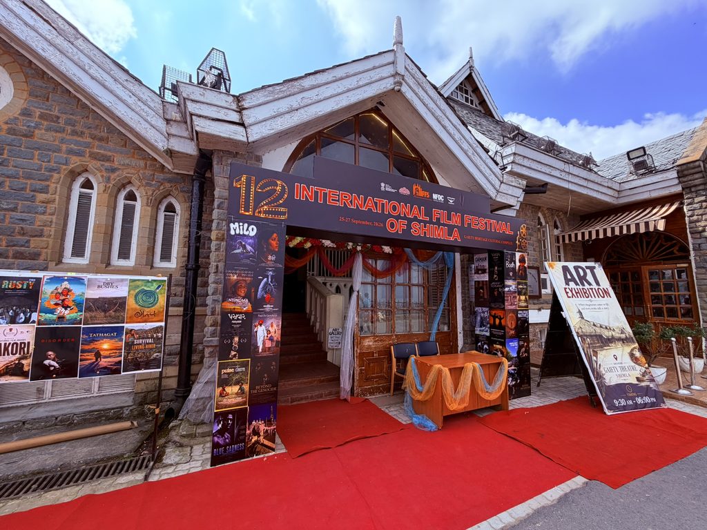 Gaiety Theatre in Shimla during the Shimla International Film Festival visit before the Rupin Pass trek.